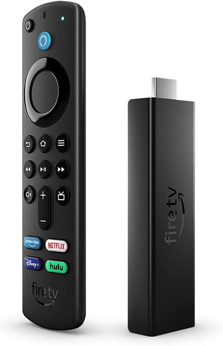 Amazon - Fire TV Stick 4K Max Streaming Media with Alexa Voice Remote (includes TV controls) - Black