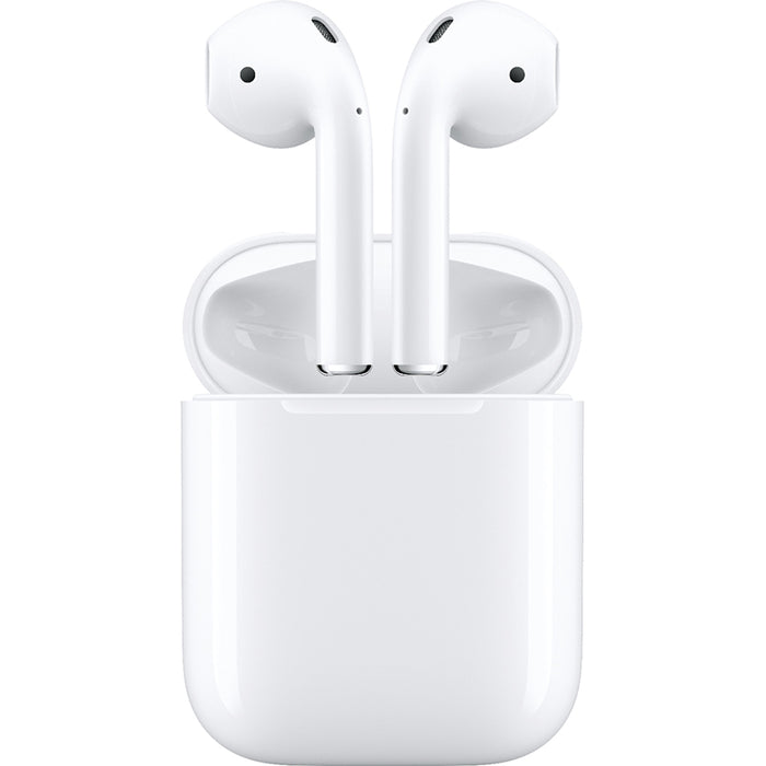 Apple - AirPods 2 - White (with wired charging case)