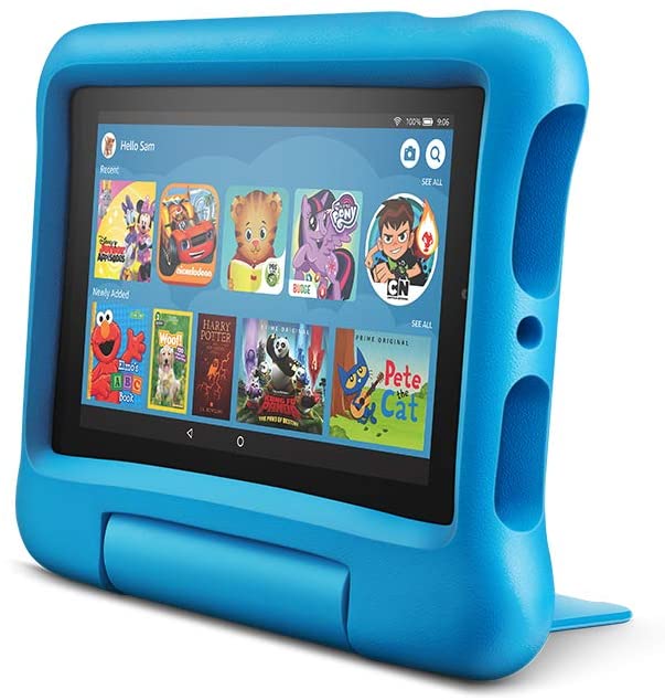 Amazon - Fire 7 Kids - 7" Tablet - ages 3-7 - 16GB