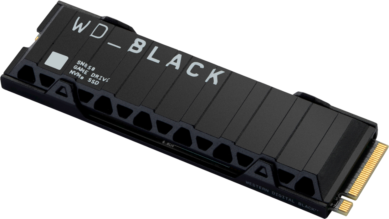 WD - BLACK SN850 1TB Internal SSD PCIe Gen 4 x4 NVMe with Heatsink for PS5