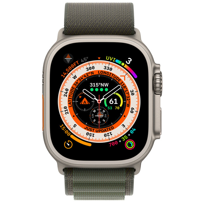Apple Watch Ultra 2 49mm Titanium Case, Viedpulksteņi